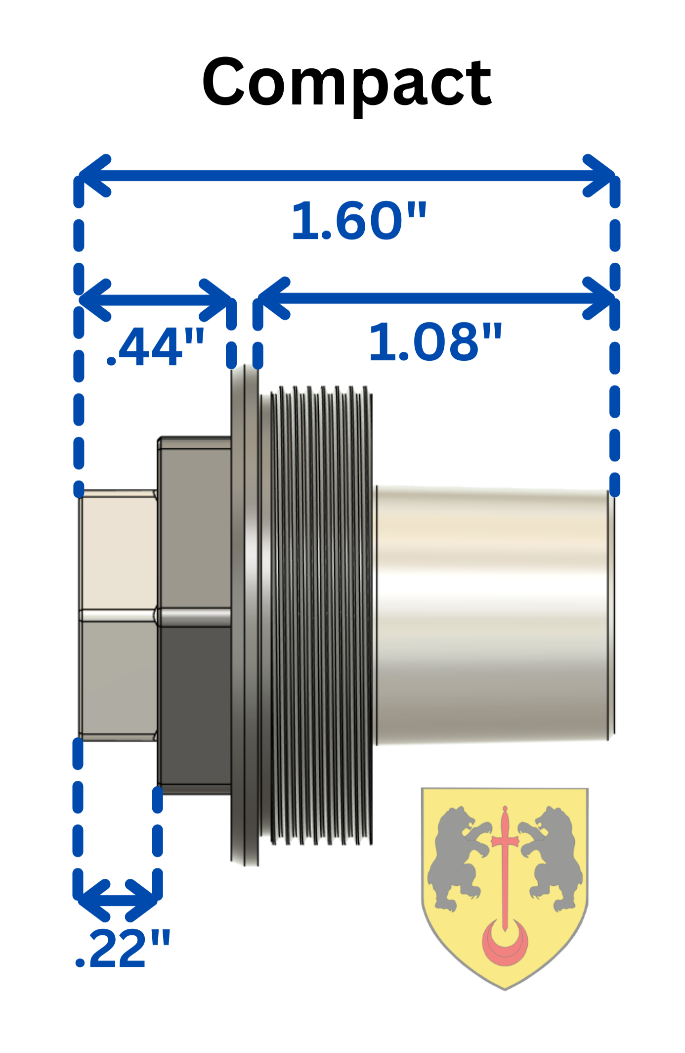 Comstock Armory Compact Flash Hider