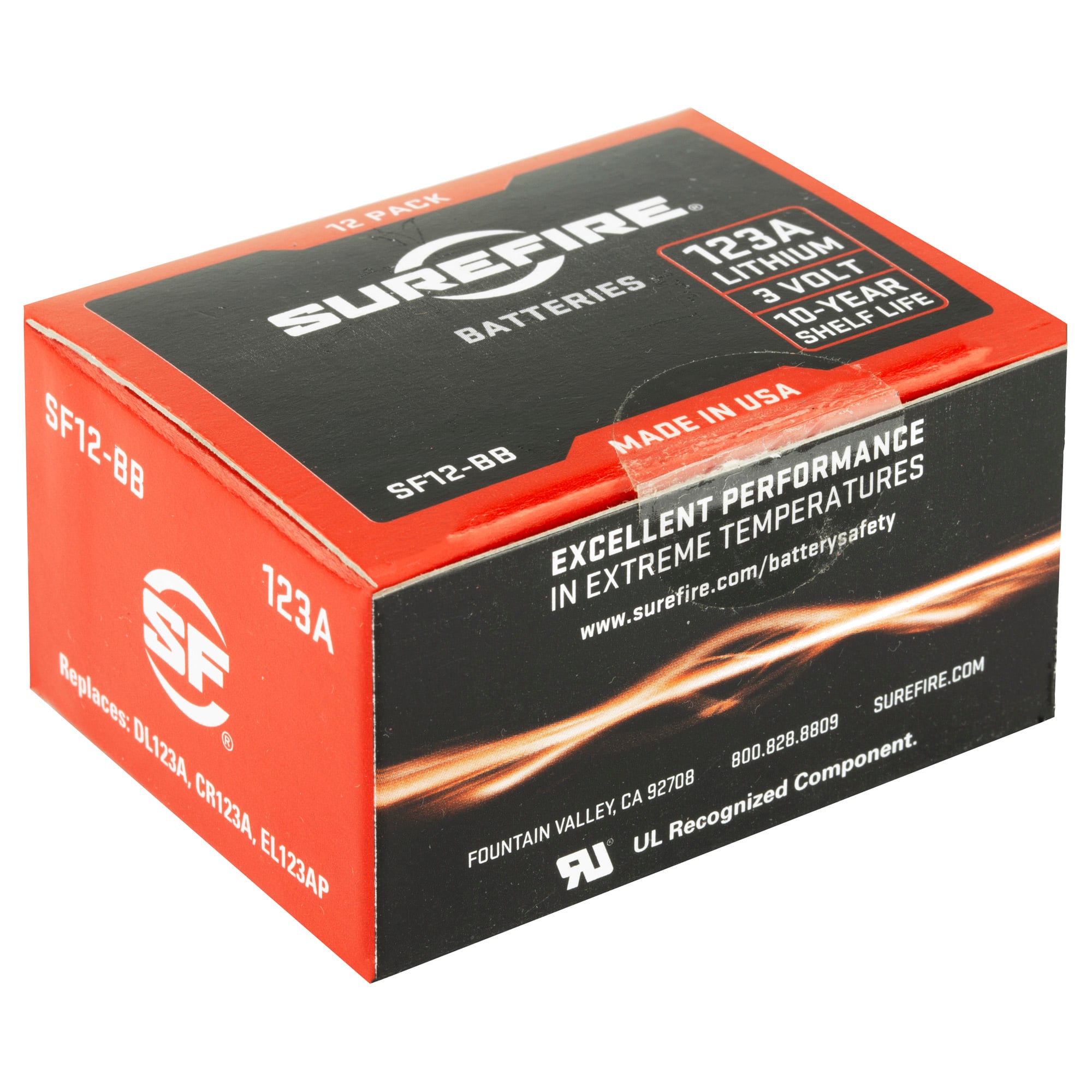 Surefire C123A Batteries