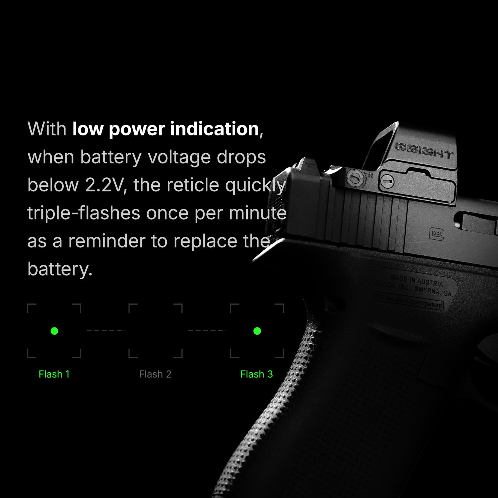OSight K Pistol Red Dot Sight - Image 6
